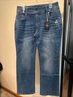 Flannelals Women’s Boot Cut Jeans - Blue